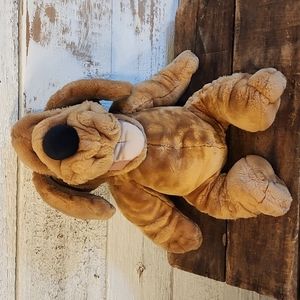 Vintage Ganzbros The Heritage Collection Wrinkles Dog Plush Puppet